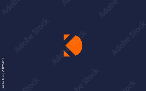 letter dk logo icon design vector design template inspiration photo