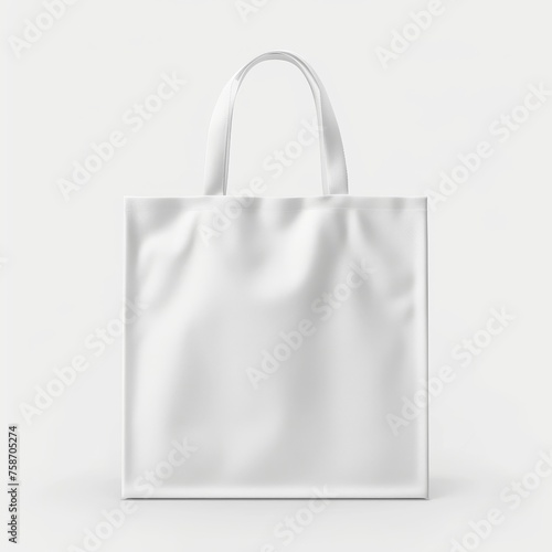 cloth bag mockup white background