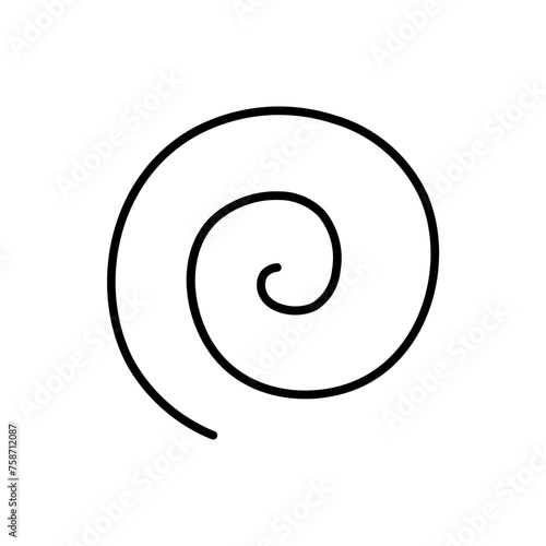 hypnosis glyph icon