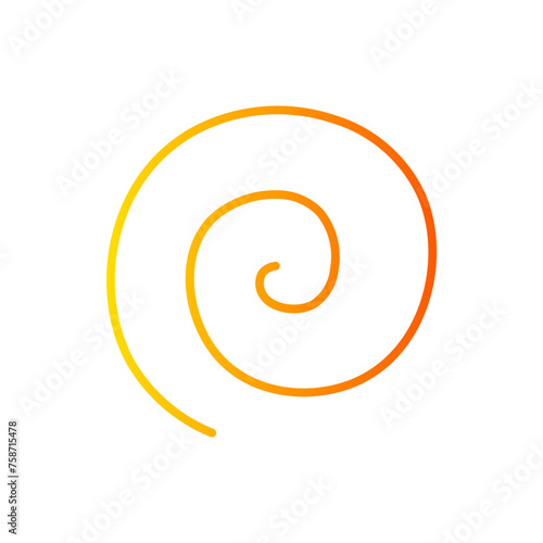 hypnosis gradient icon