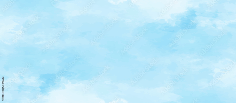 gradient light white sky background with fluffy clouds .Nature landscape in environment day horizon skyline view .cloudy in sunshine calm bright winter air background .