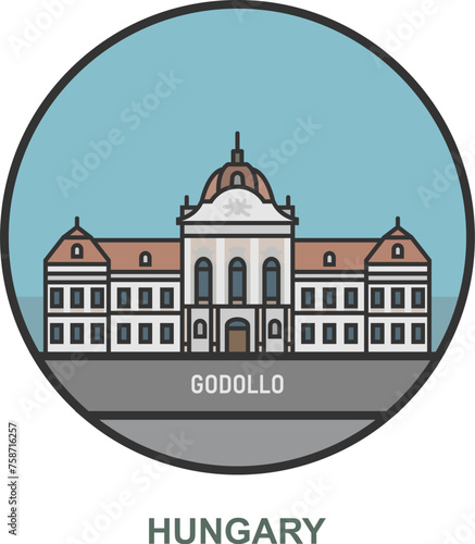Godollo. Cities and towns in Hungary. © daw666