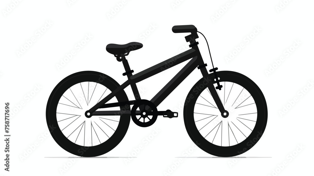 Bicycle vehicle style isolated icon vector illustration