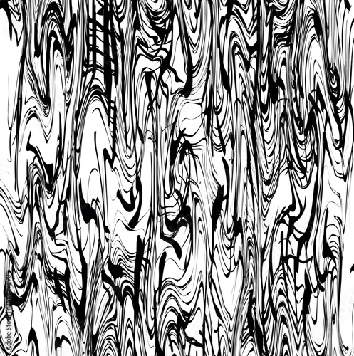 Ink flowing down from top to bottom or imitation of a melting substance.