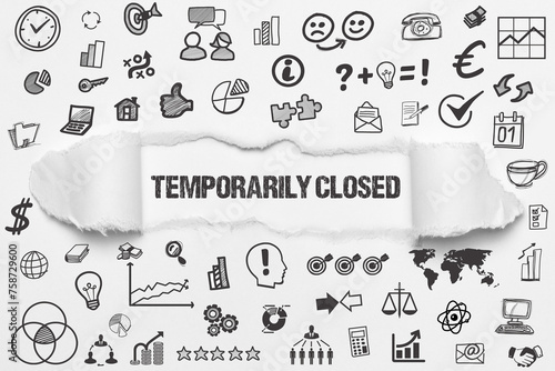 temporarily closed	 photo