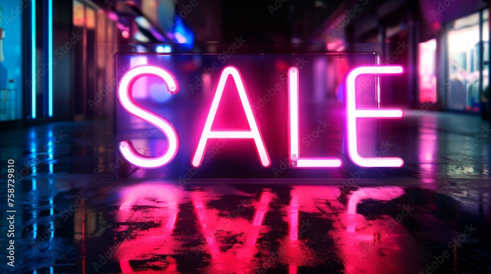 neon sign with text neon sign with text