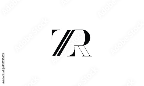 Wallpaper Mural ZR, RZ, Z, R, Abstract Letters Logo monogram Torontodigital.ca