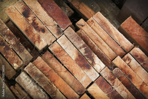Grunge Block Wooden texture background