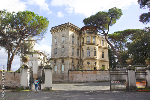 Villa in Trastevere district in Rome, Italy	
