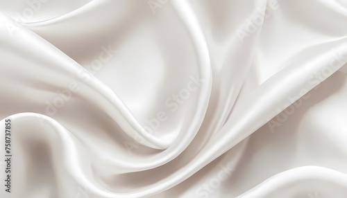 white silk background