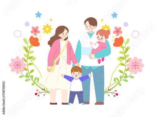 Family Month  Family  Spring  Picnic  Flower  Fringe  Fence  Parent s Day  Thank you  Family  Personnel  Eunhye  Family Month 