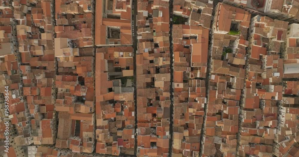 Aerial view of Cefalù, Sicily, Italy. Aerial view of Cefalù, Sicily, Italy.