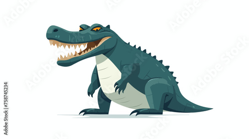 Crocodile icon symbol. Premium quality isolated © Blue