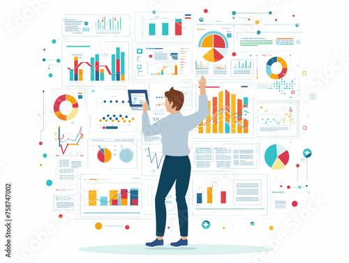  A data scientist uses machine learning algorithms to analyze customer data predicting future trends and informing marketing strategies. 