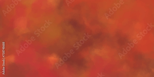 Abstract blurry fog background design. red and orange color smoke air cloud texture. illustration background design.