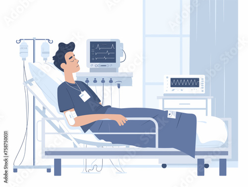  A sleep specialist analyzes sleep patterns through polysomnography diagnosing and addressing sleep disorders. 