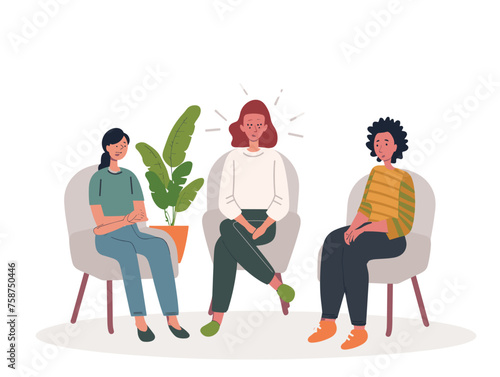  A support group leader facilitates a discussion on grief and loss providing emotional support and resources to cope with difficult situations. 