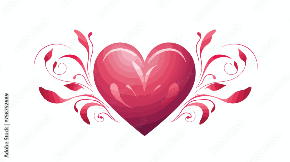 heart illustrations Love symbol  love symbol vector.