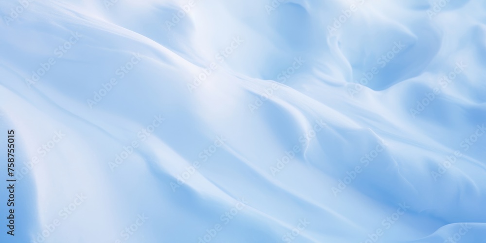 Obraz premium Serene Blue Snowdrift Texture - Abstract Winter Background