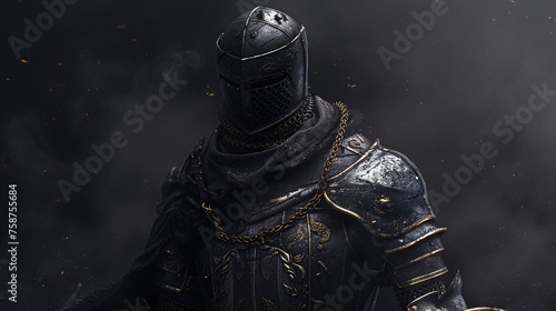 Fantasy Knight Armor A Medieval Marvel Generative AI
