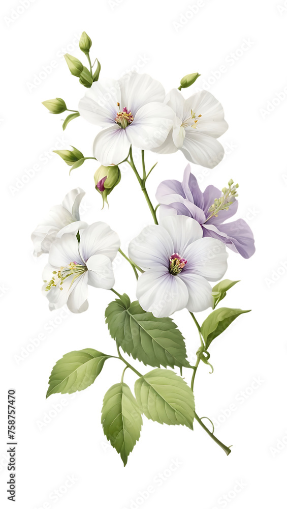 Fototapeta premium white flowers