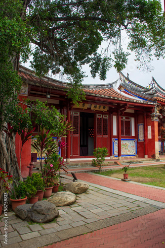 台湾・台南の孔子廟の外観