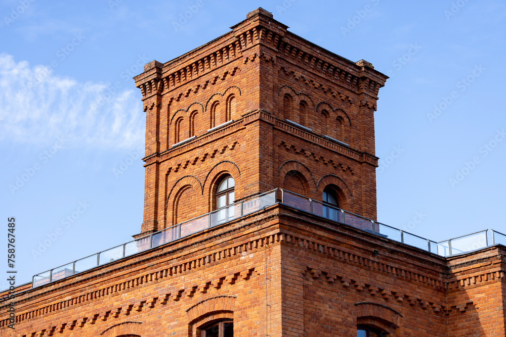 Manufaktura, famous centre located in former textile factory, Lodz, Poland
