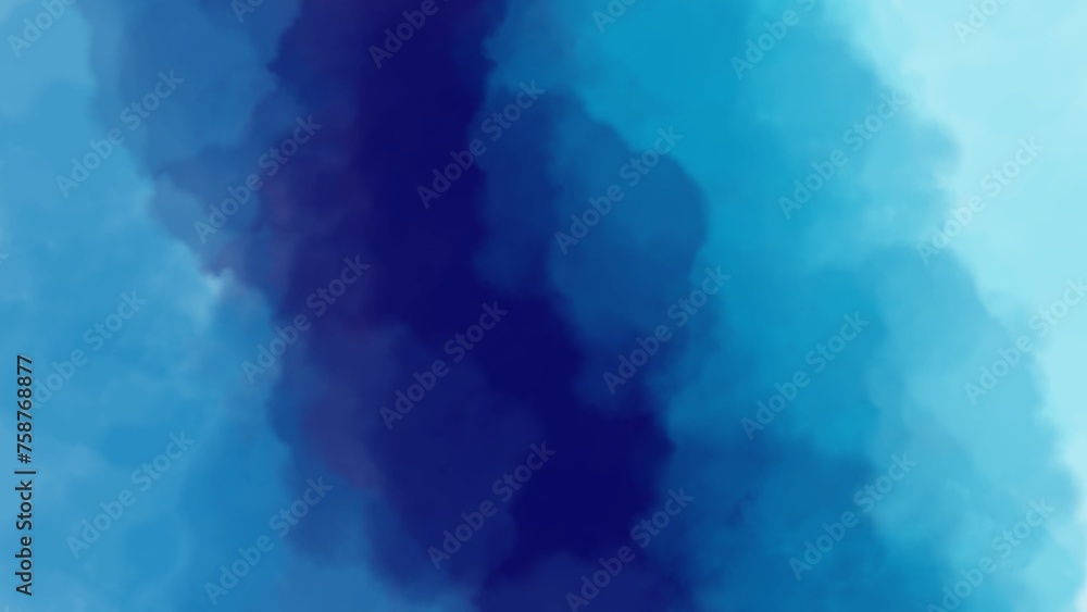 The blue watercolor is stunning and beautiful to look at. best for banners, banners, presentations, certificates.