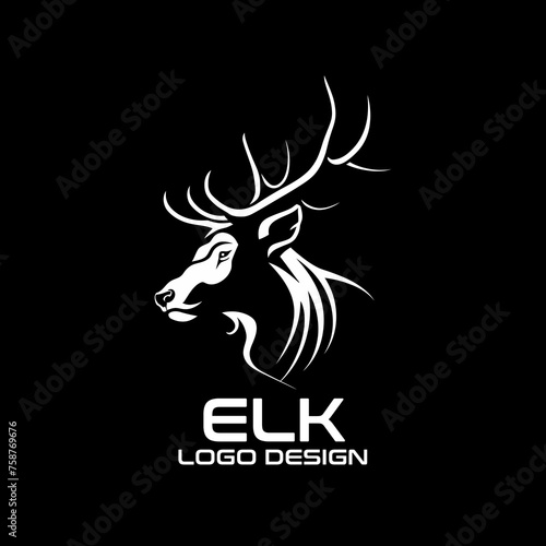 Elk Vector Logo Design
