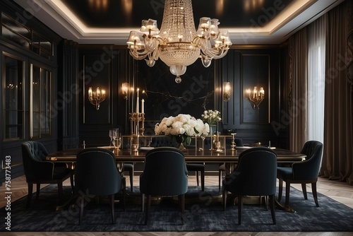 Classic Elegant Dining Room