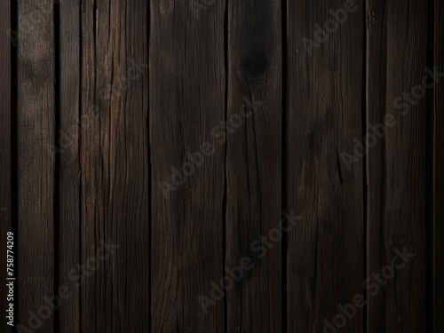 Dark wood panel with deteriorated texture