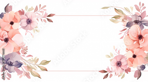 Colorful seamless floral pattern, spring flowers