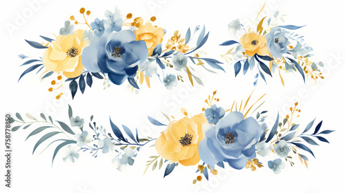 Colorful seamless floral pattern  spring flowers