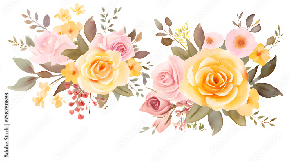 Watercolor seamless pattern Watercolor seamless pattern