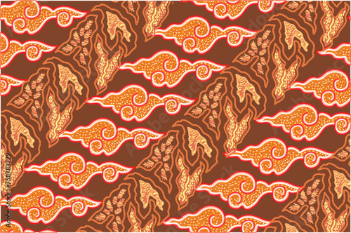 Batik Indonesian: is a technique of wax-resist dyeing applied to whole cloth, or cloth made using this technique originated from Indonesia.