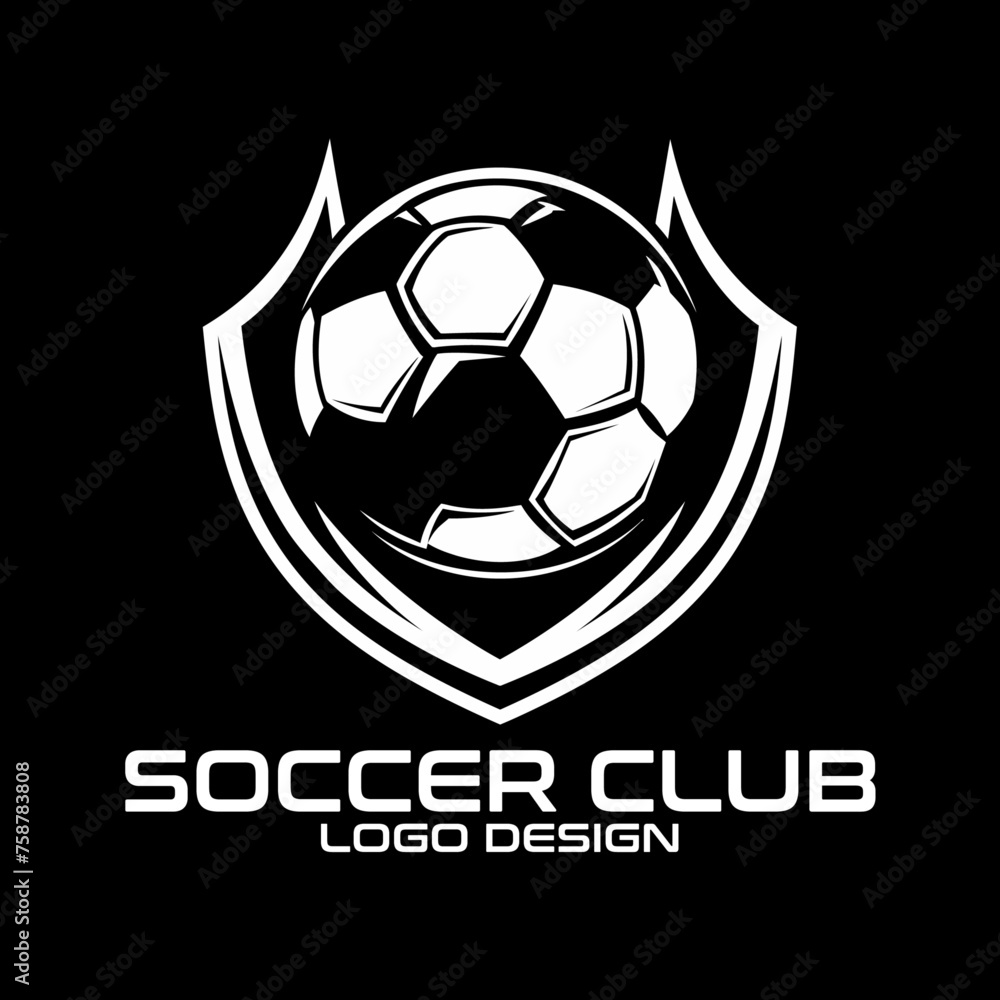 Soccer Club Vector Logo Design Soccer Club Vector Logo Design