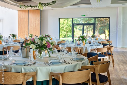 Fototapeta Naklejka Na Ścianę i Meble -  Wesele, sala weselna