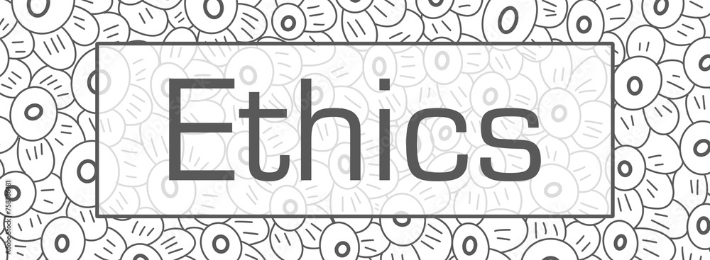 Ethics Floral Texture Flowers Black White Text Box Ethics Floral Texture Flowers Black White Text Box