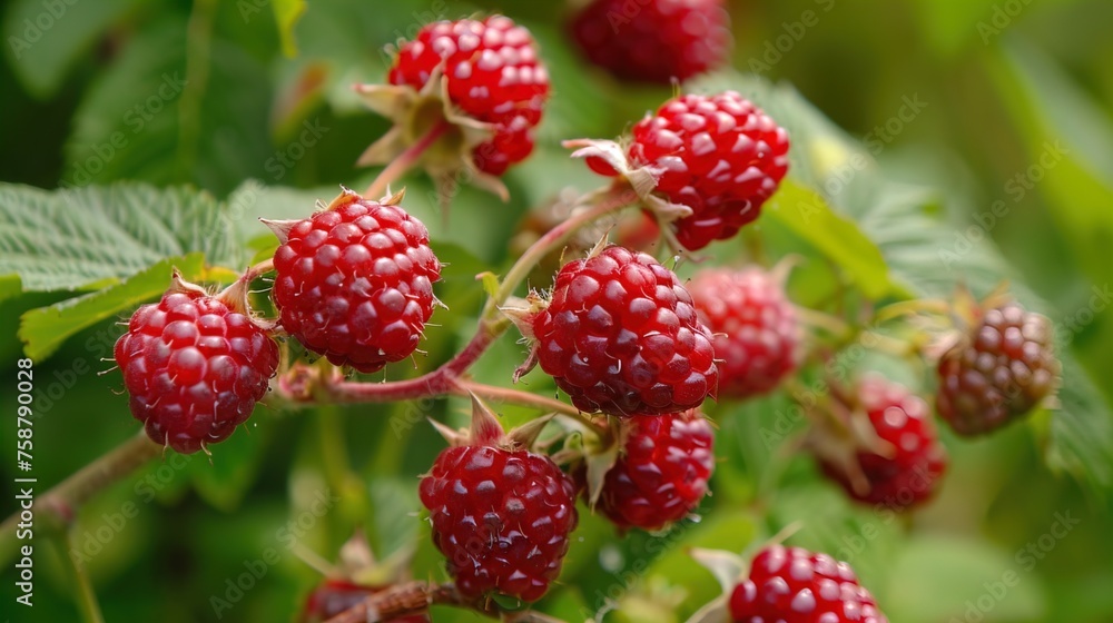 Fresh raspberries Fresh raspberries