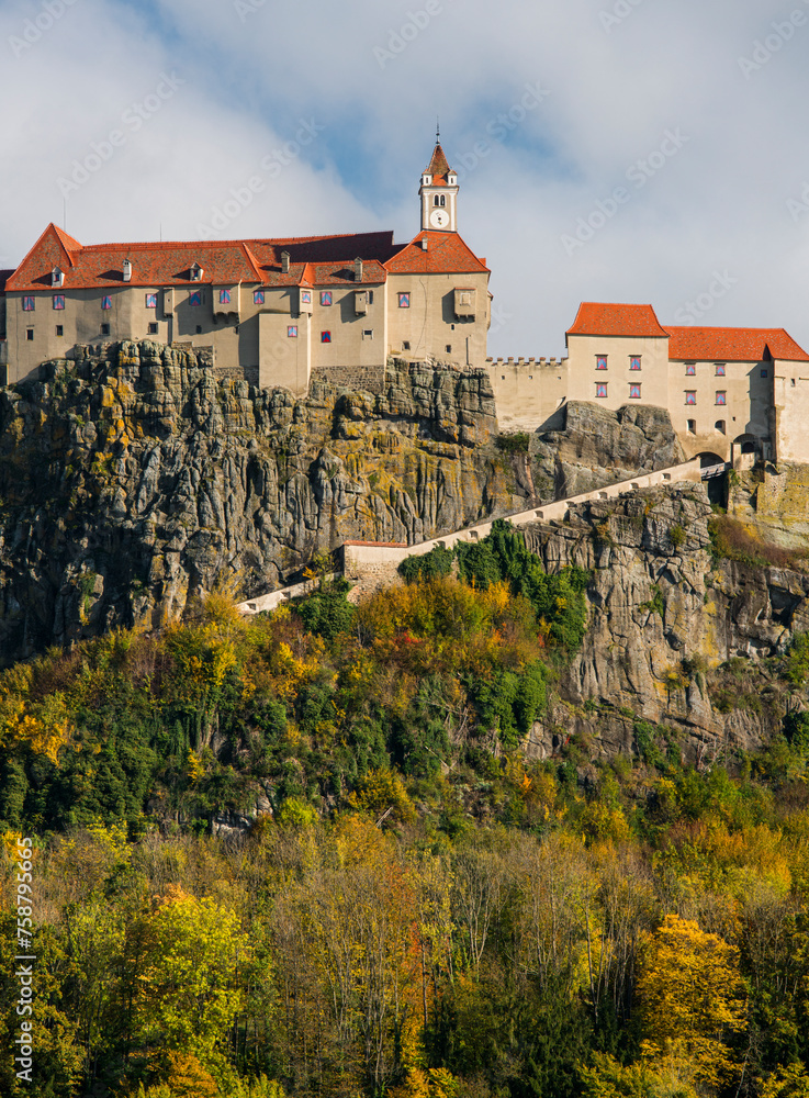 Riegersburg im Herbst, Steiermark, Österreich