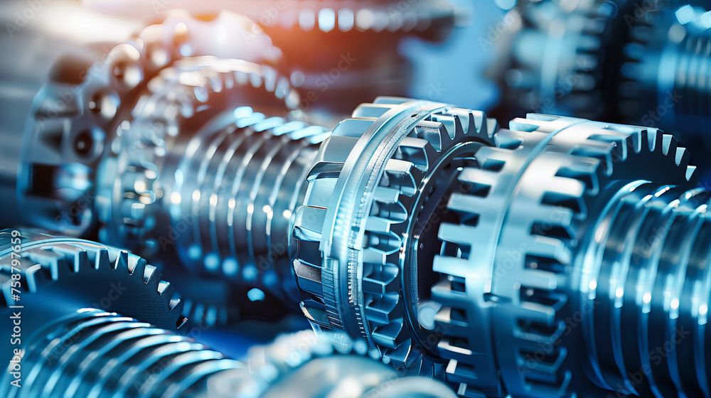 Mechanical Precision: Industrial Gears and Machinery in Action, Symbolizing Engineering Excellence Mechanical Precision: Industrial Gears and Machinery in Action, Symbolizing Engineering Excellence