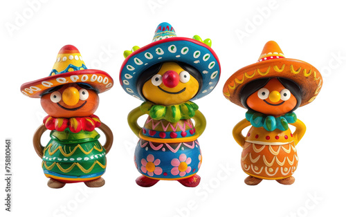 Cuica Toys isolated on transparent Background