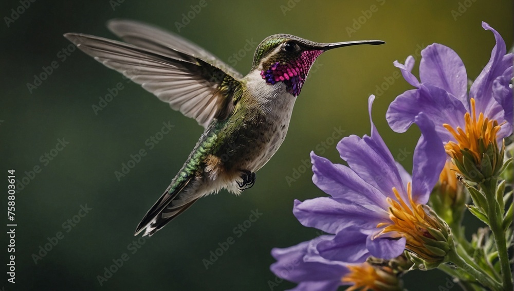 Fototapeta premium hummingbird in flight
