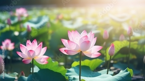 lotus flowers