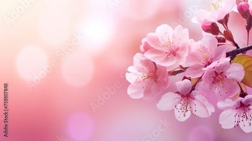 Plum blossoms background