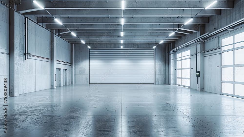 Industrial Harmony: The Convergence of Architecture and Functionality in a Modern Warehouse Environment