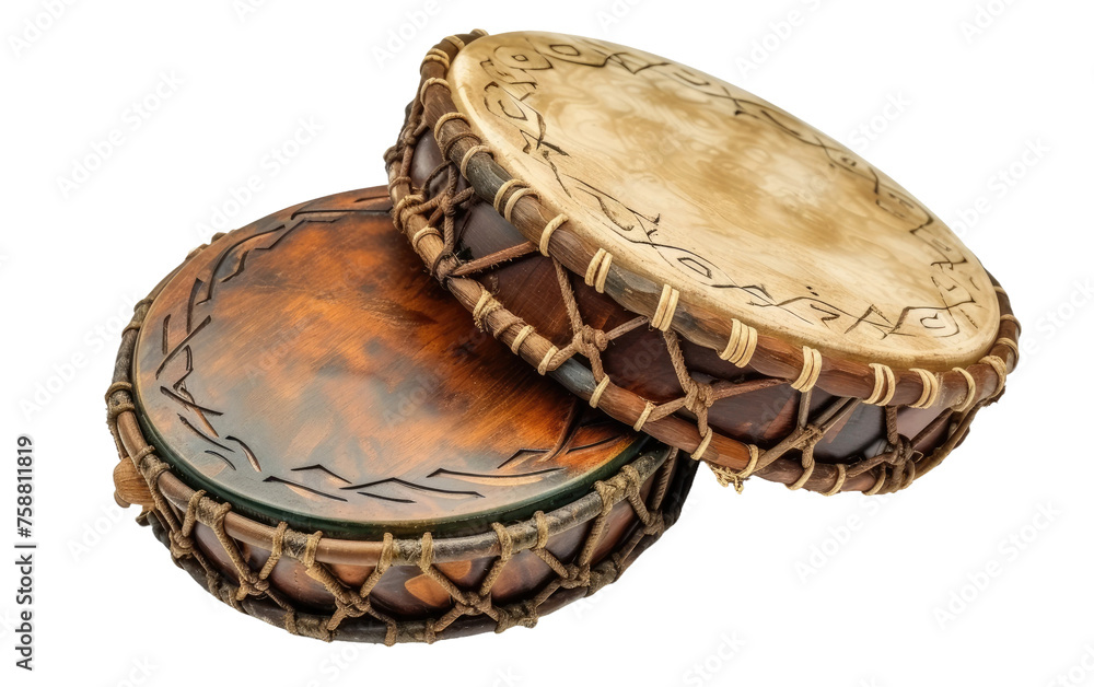 Bodhran Delights: Toy Edition isolated on transparent Background