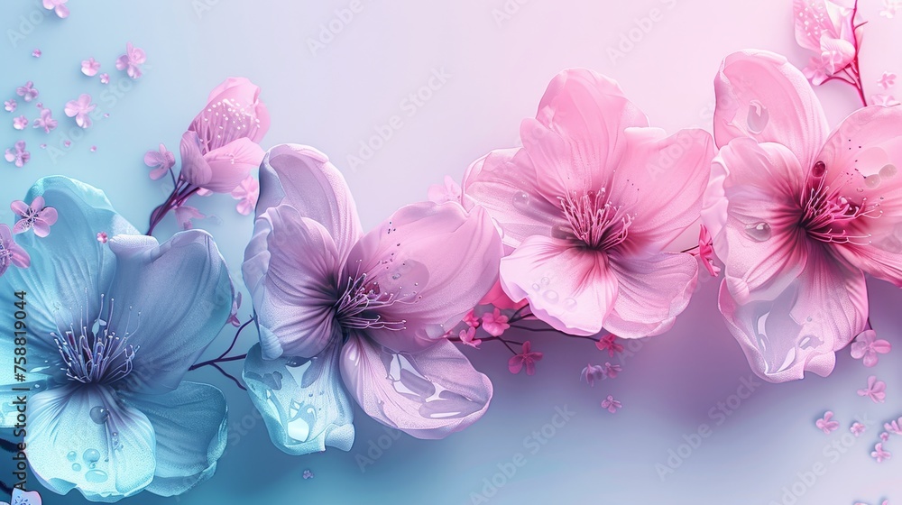 Serene beauty of nature abstract spring compositions with soft pastels reflecting tranquility Serene beauty of nature abstract spring compositions with soft pastels reflecting tranquility