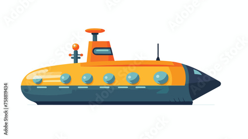 Bathyscaphe or submarine icon