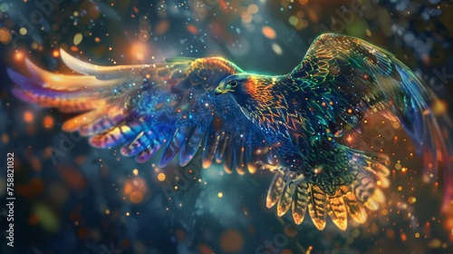 Ayahuasca compilation.Shamanic meditation. Falcon. The journey of consciousness. Mystical Shaman